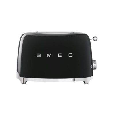 Máy nướng bánh mì Smeg đen