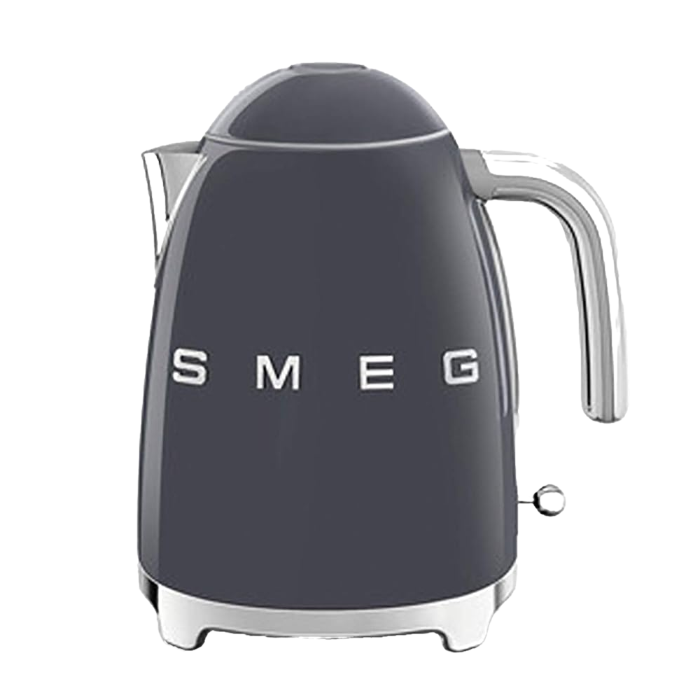 Ấm siêu tốc Smeg mầu xám bóng 25 Ấm siêu tốc Smeg mầu xám bóng