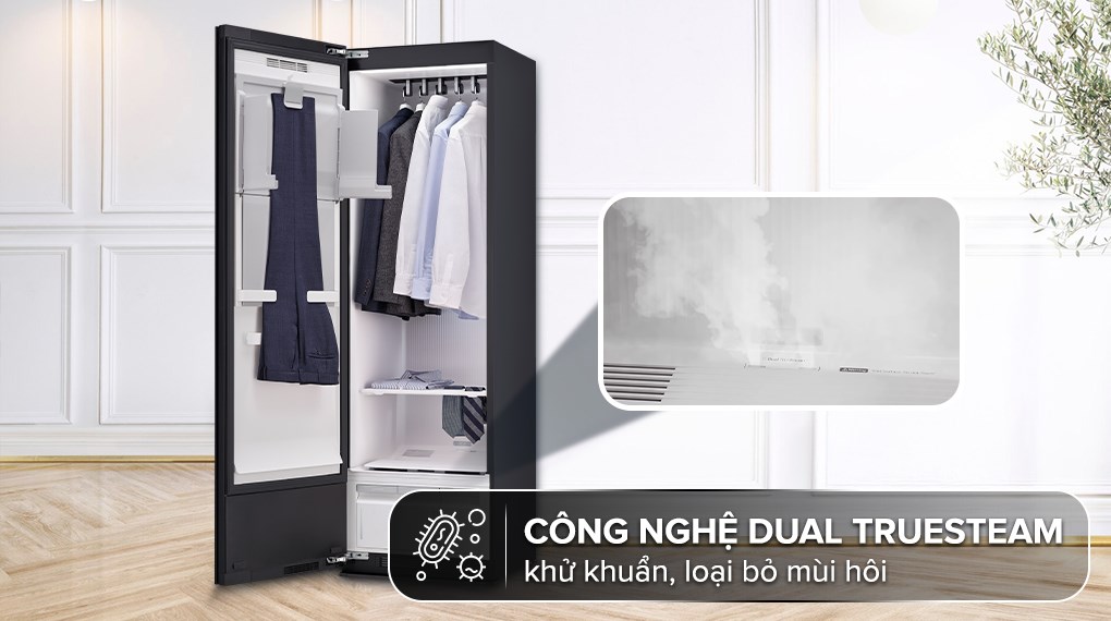 Tủ chăm sóc quần áo thông minh LG Styler Inverter 5 móc tích hợp bàn ủi SC5GMR80H 41 0fdd77b382056cd03cdfc6a9d9a36ce4
