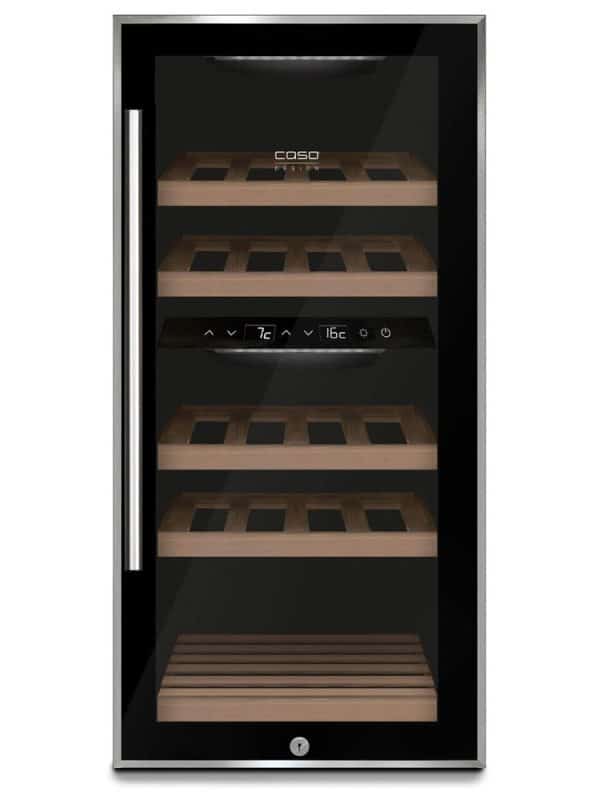 Tủ Bảo Quản Rượu Vang Caso WineComfort 24 Black
