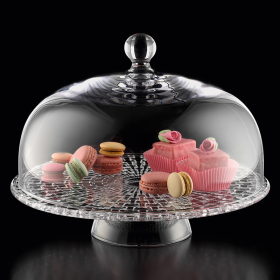 KHAY ĐỰNG BÁNH, HOA QUẢ PHA LÊ CÓ NẮP NACHTMANN BOSSA NOVA