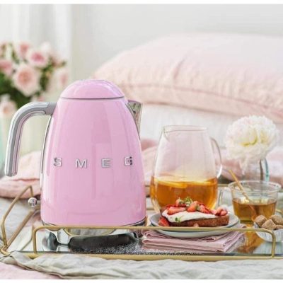Ấm siêu tốc Smeg hồng