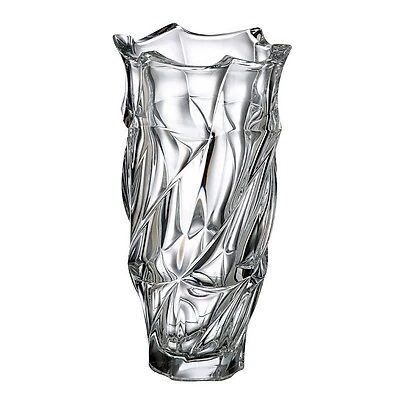 LỌ HOA PHA LÊ FLAMENCO TRẮNG