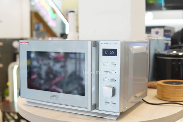 Lò vi sóng Caso MG20 Cube (Bạc)