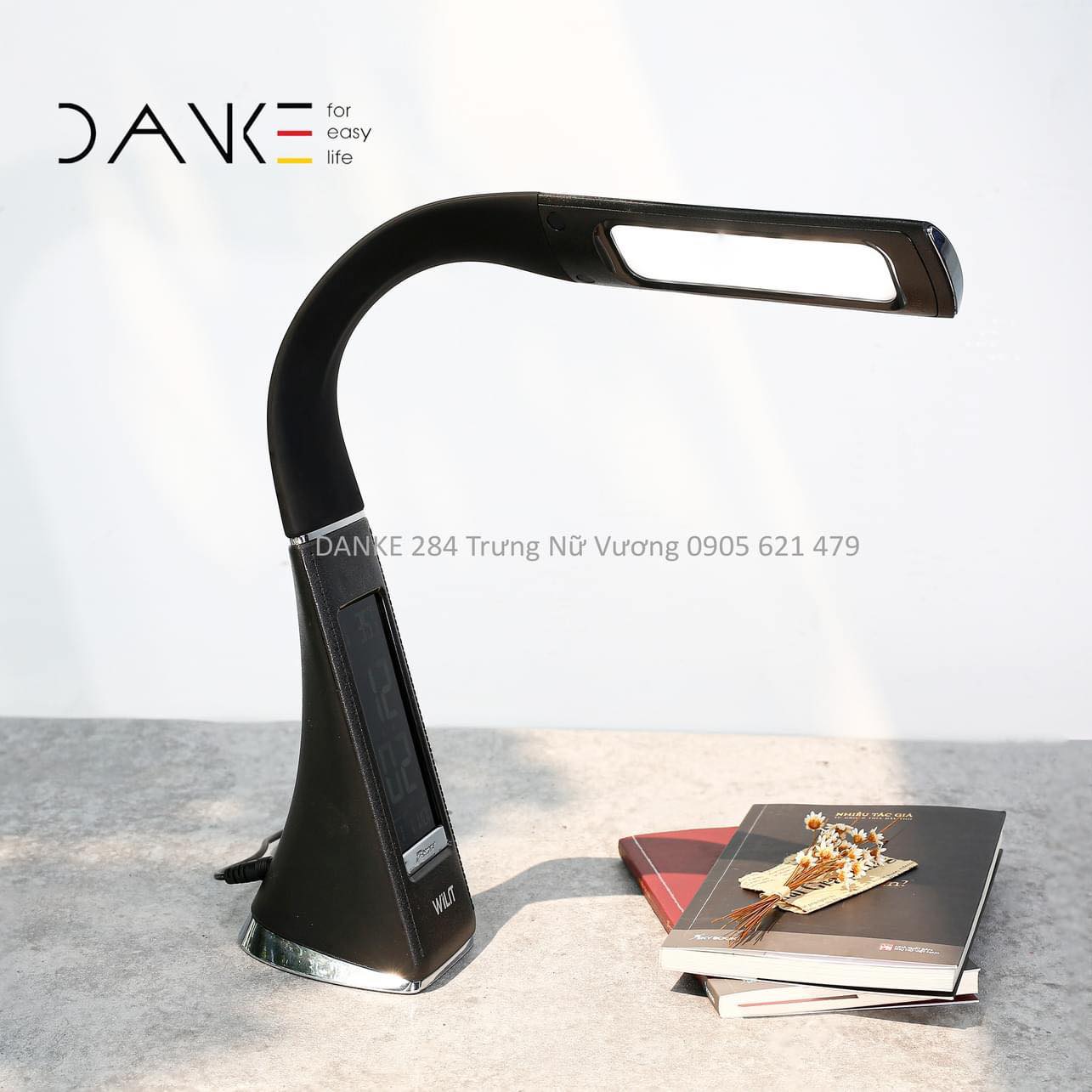 Đèn học Wilit U2 (đen/nâu)