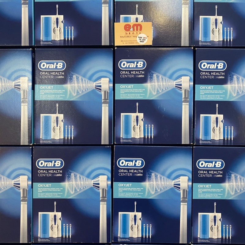 MÁY TĂM NƯỚC ORAL B OXY JET