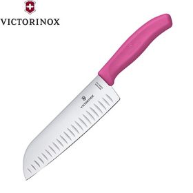 Dao Bếp VICTORINOX Santoku Cạnh Sáo Cán Nhựa Nhiều Màu 17cm