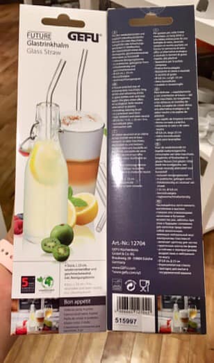 ỐNG HÚT THUỶ TINH GEFU