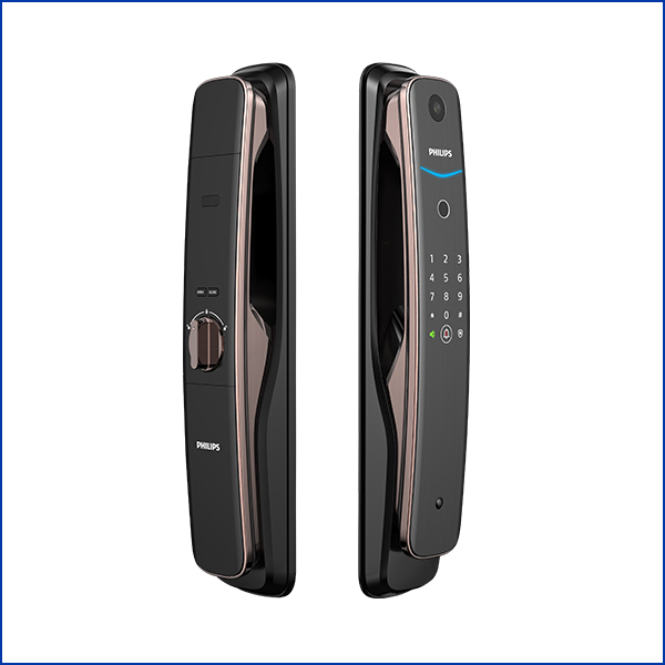 Khóa cửa vân tay có camera Philips DDL702-1HWS 25 Khóa cửa vân tay có camera Philips DDL702-1HWS
