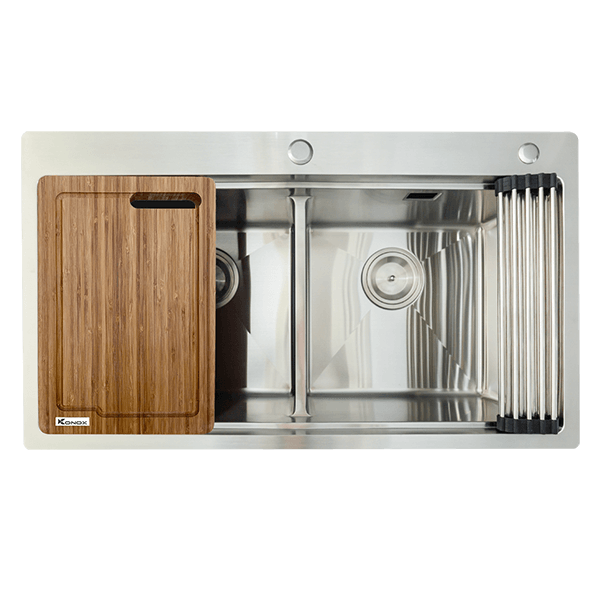 Chậu rửa bát 2 hố Konox KN8850TD