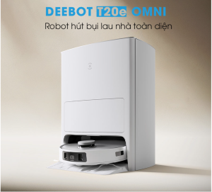 robot hút bụi lau nhà Ecovacs Deebot T20e Omni Bản Quốc Tế