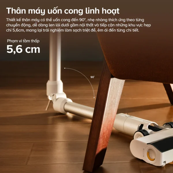 Máy hút bụi lau sàn Roborock H60 – Hàng Chính Hãng
