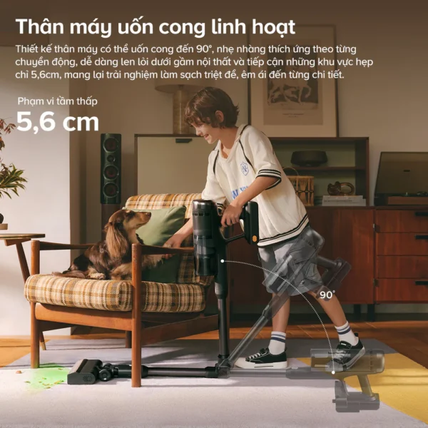 Máy hút bụi lau sàn Roborock H60 Ultra – Hàng Chính Hãng
