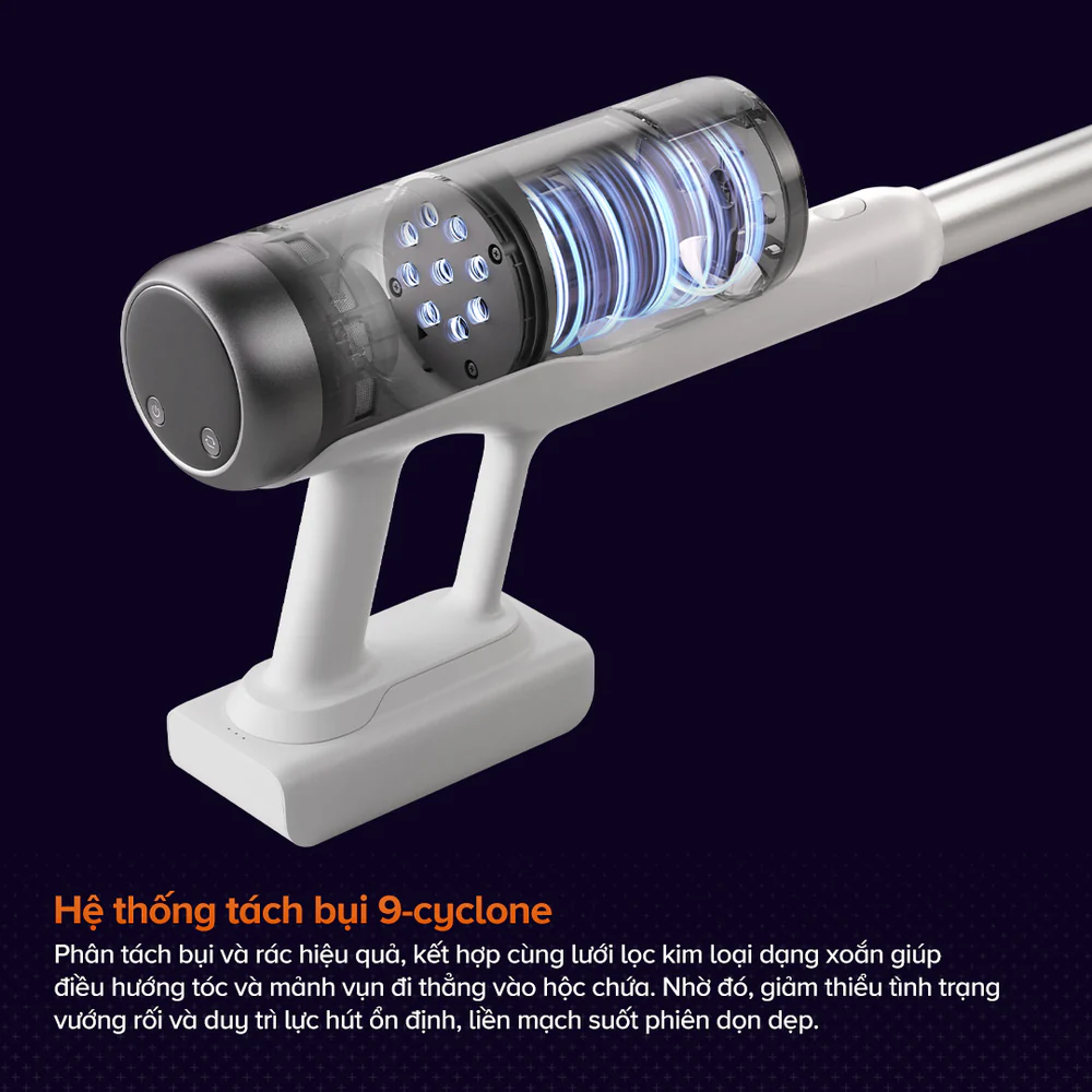 Máy hút bụi lau sàn Roborock H60 Hub Pro – Hàng Chính Hãng - Bảo hành 24 Tháng 35 Cyclone H60HubPro 2000x2000 b6ba1204 adb4 4bb3 a325 19c15412ee9a