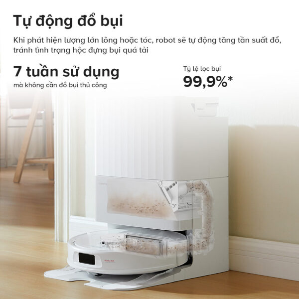 Roborock Qrevo C Pro – Robot hút bụi lau nhà Bản quốc tế