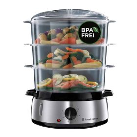 Nồi Hấp Điện Russell Hobbs 3 Tầng