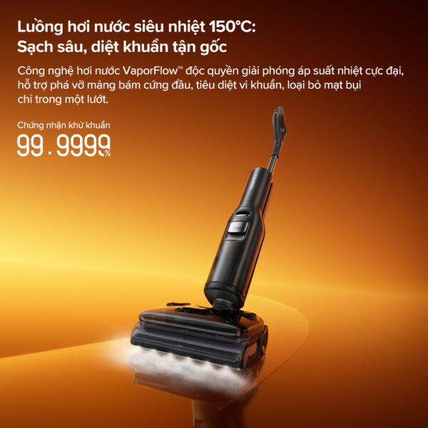 Roborock F25 Ultra – Máy Hút Bụi Lau Nhà Bằng Hơi Nước Chính hãng