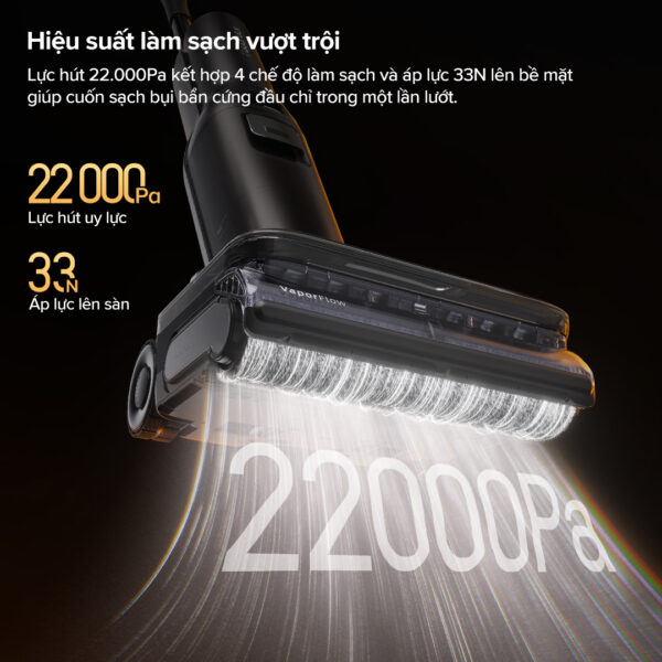 Roborock F25 Ultra – Máy Hút Bụi Lau Nhà Bằng Hơi Nước Chính hãng