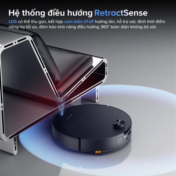 Robot hút bụi Roborock Saros 10 – Hàng chính hãng