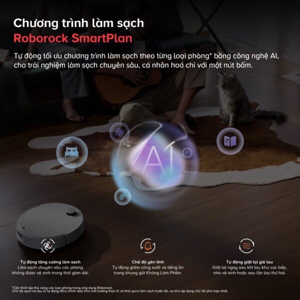 Robot hút bụi lau nhà Roborock QRevo Edge T