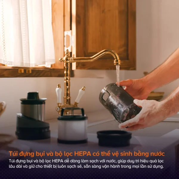 Máy hút bụi lau sàn Roborock H60 Hub Pro – Hàng Chính Hãng