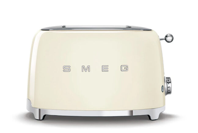 Máy nướng bánh mì Smeg kem