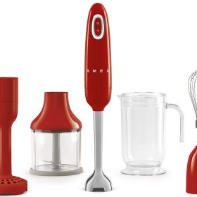 Máy xay cầm tay Smeg đỏ