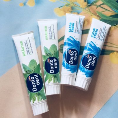 EM ĐÁNH RĂNG DONTODENT KRAUTER VÀ CLEAR FRESH 125ml