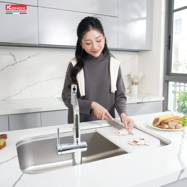 Chậu rửa bát 1 hố Tari 7851SR