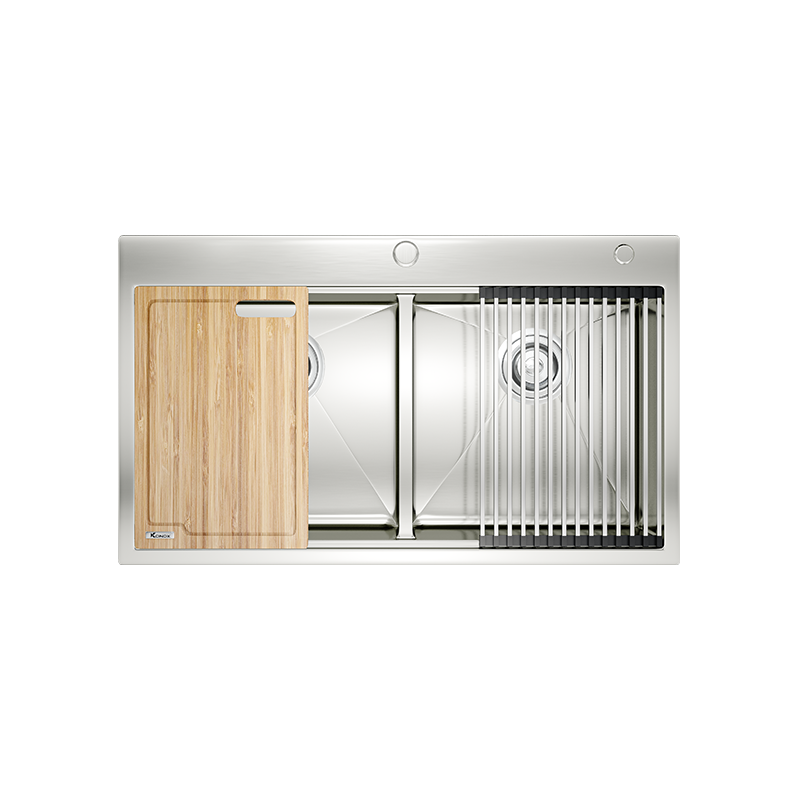 Chậu rửa bát 2 hố Konox KN8850TD