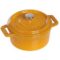 Nồi gang tròn Staub 18 cm – Màu vàng mù tạt