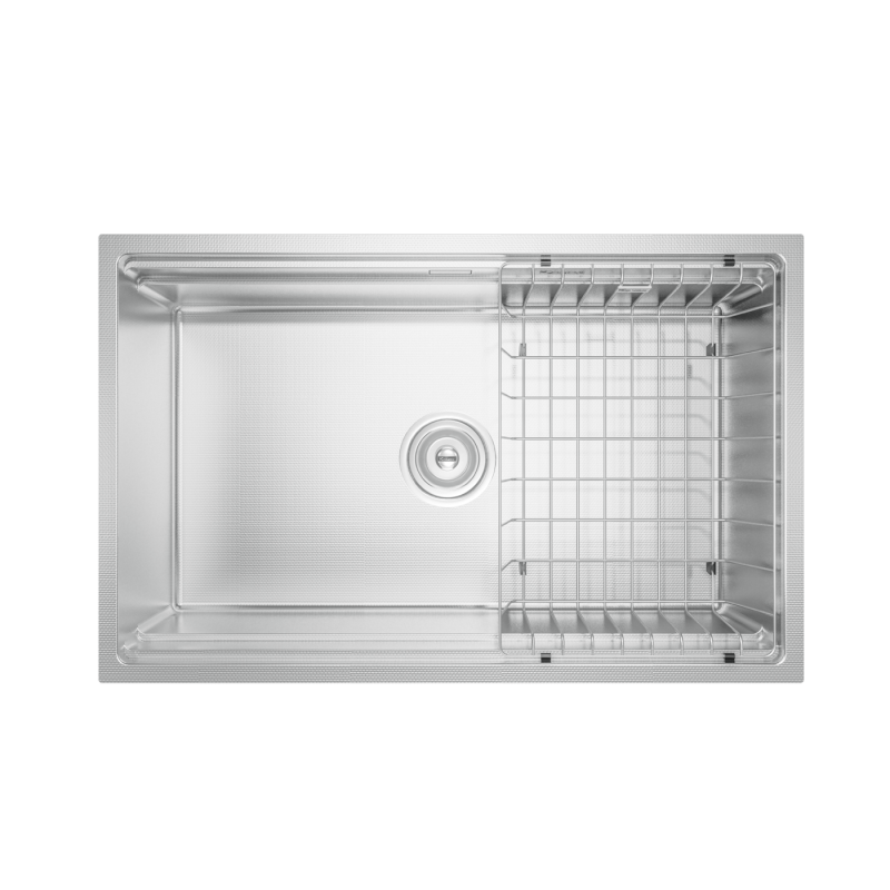 Chậu rửa bát chống xước Konox KN7044SU Dekor 25 Chậu rửa bát chống xước Konox KN7044SU Dekor