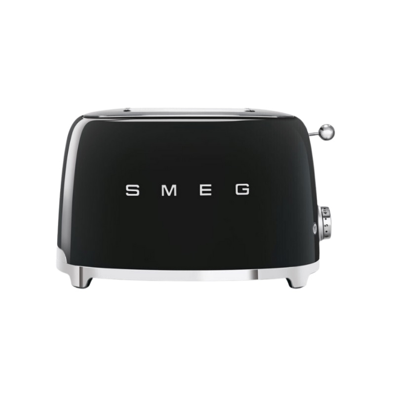 Máy nướng bánh mì Smeg đen