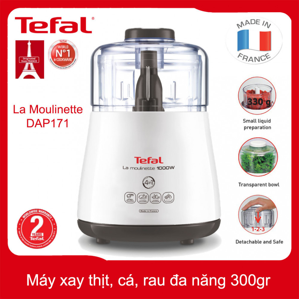 Máy xay thịt, cá, rau đa năng Tefal La Moulinette DPA17171
