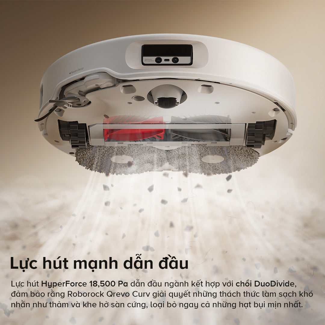 Roborock Q Revo Curv: Robot hút bụi thông minh với công nghệ vượt trội 27 robot hut bui roborock q revo curv 11173 6