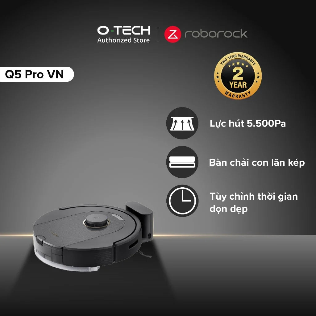 Robot Hút Bụi Lau Nhà Roborock Q5 Pro – Giải Pháp Thông Minh Cho Ngôi Nhà Hiện Đại 25 Robot Hút Bụi Lau Nhà Roborock Q5 Pro – Giải Pháp Thông Minh Cho Ngôi Nhà Hiện Đại