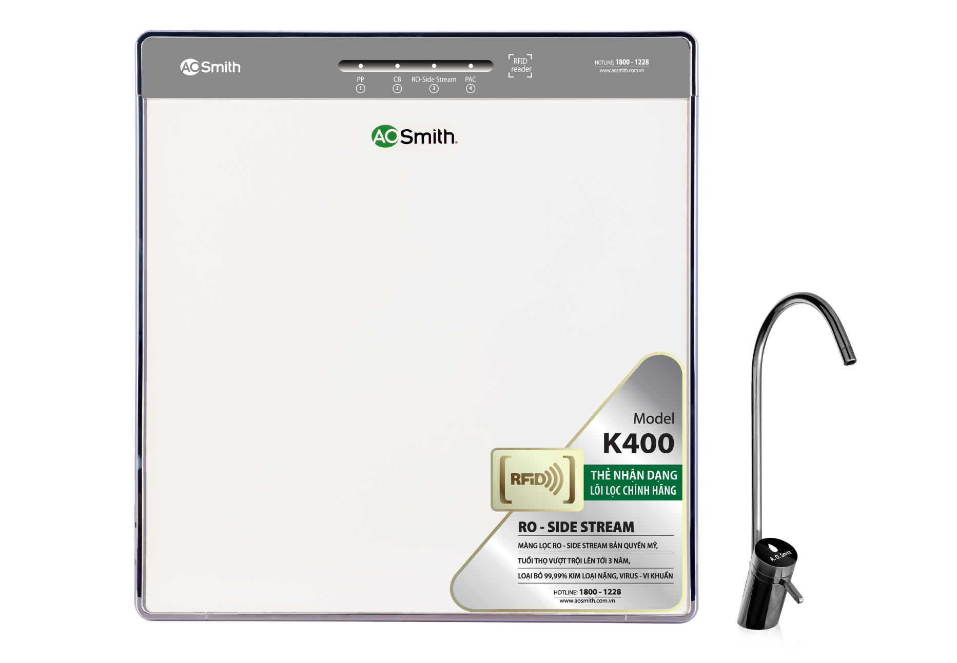 MÁY LỌC NƯỚC K400