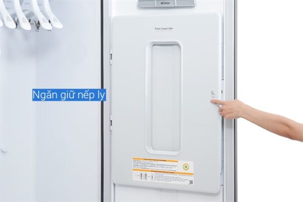Tủ chăm sóc quần áo thông minh LG Styler Inverter 5 móc tích hợp bàn ủi SC5GMR80H