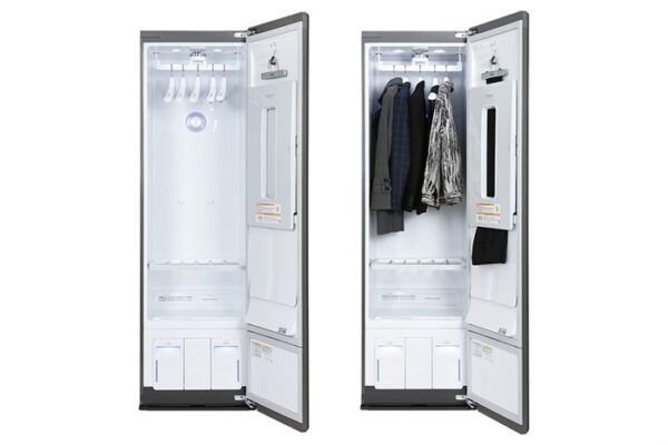 Tủ chăm sóc quần áo thông minh LG Styler Inverter 5 móc tích hợp bàn ủi SC5GMR80H