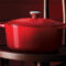 NỒI GANG LECREUSET MÀU ĐỎ 22CM