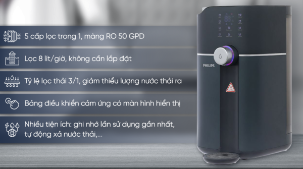 Máy lọc nước RO Philips để bàn ADD6910/90