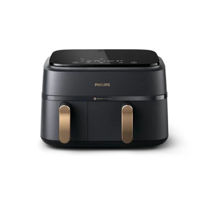 Nồi chiên không dầu Philips NA352/00 seri 3000 2 ngăn (Bảo hành 12 tháng, đổi mới trong vòng 7 ngày lỗi do máy)
