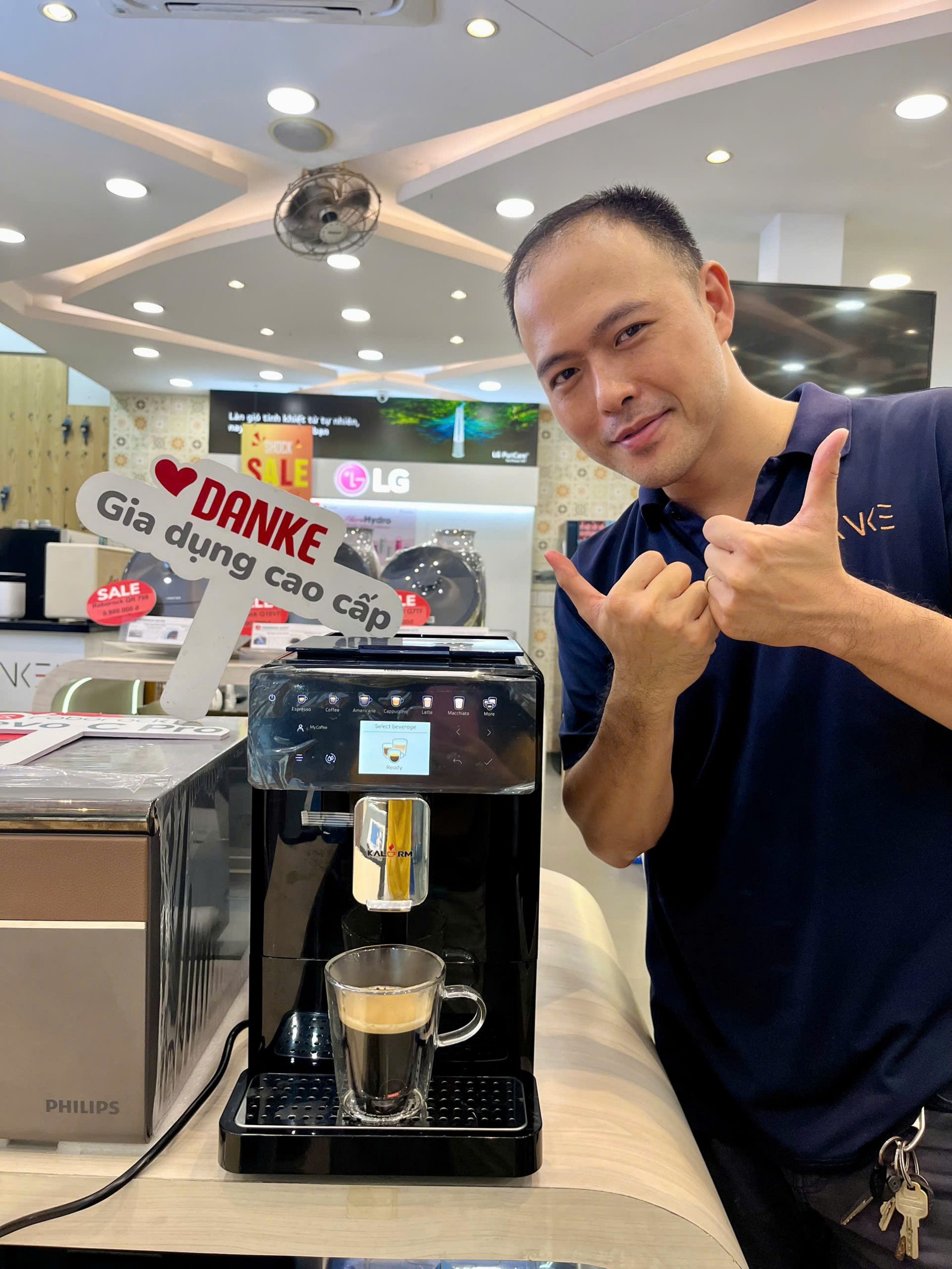 Máy pha cà phê Kalerm B5 25 Máy pha cà phê Kalerm B5