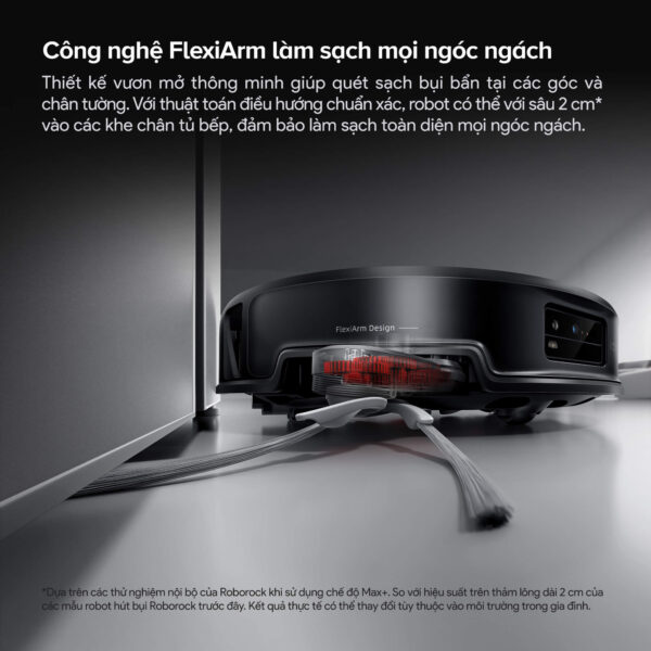 Robot hút bụi Roborock Saros 20 Sonic – Hàng chính hãng