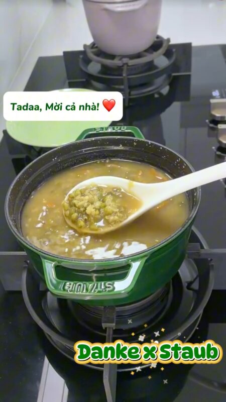 Nấu chè cùng nồi gang STAUB