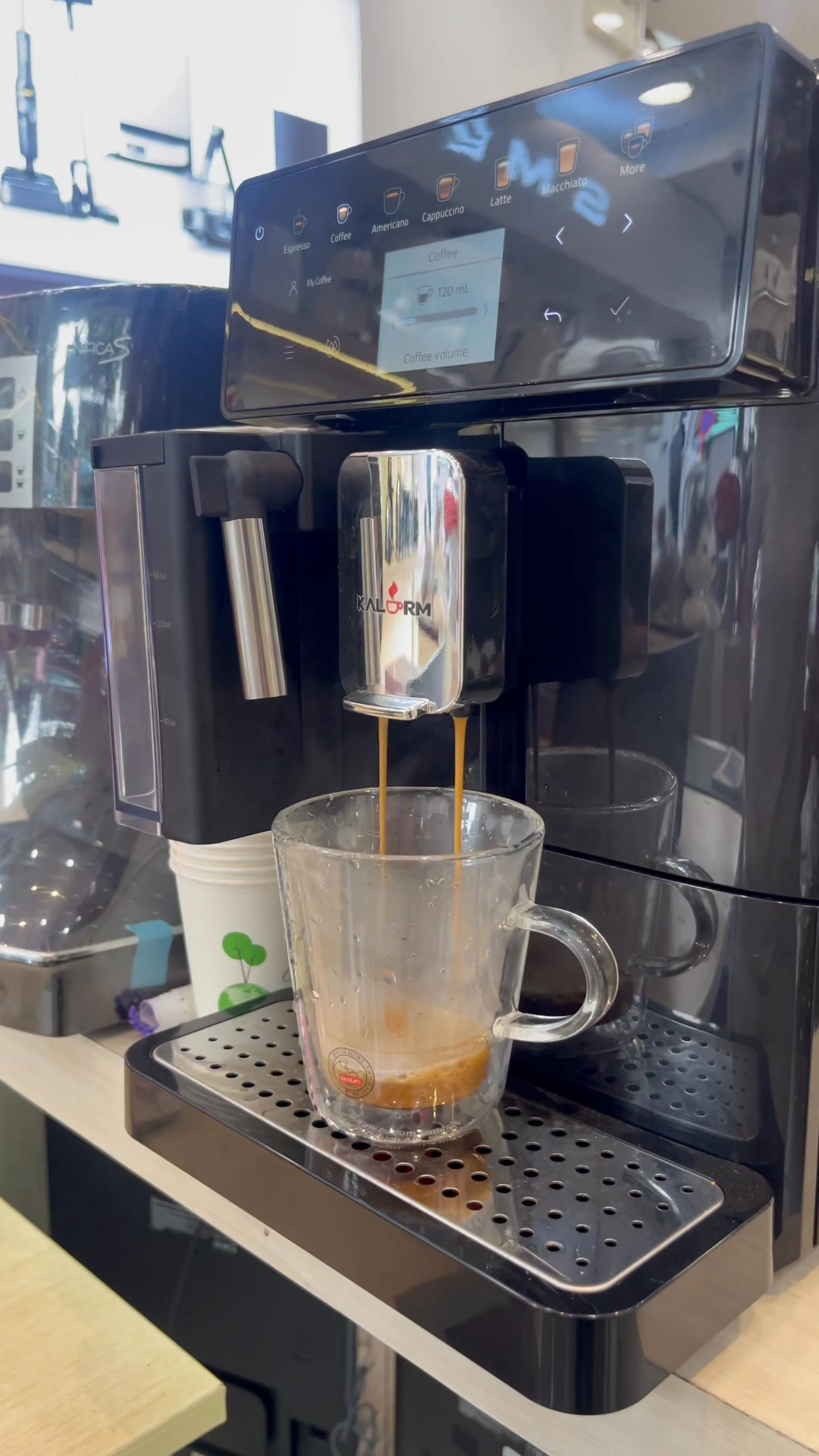 Máy pha cà phê tự động Kalerm