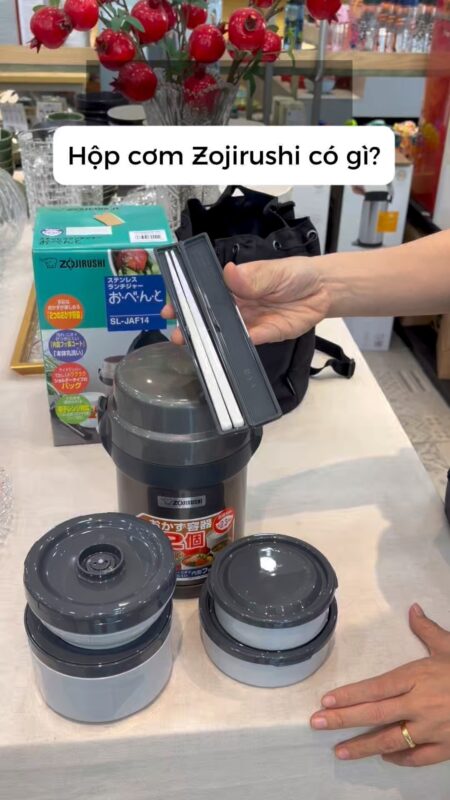 Khám phá hộp cơm giữ nhiệt Zojirushi cao cấp
