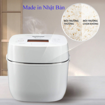 Nồi cơm áp suất cao tần Toshiba 1.8 lít RC-18VXWVN(W)