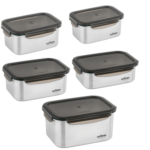 Hộp Inox Cao Cấp Cuitisan Signature nhiều dung tích (Chữ Nhật EC7-GS)