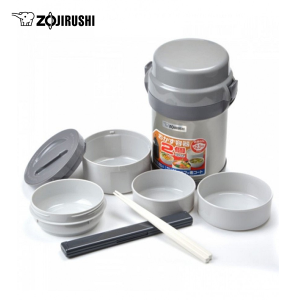 Hộp cơm giữ nhiệt Zojirushi 4 ngăn SL-JAF14-1.27L